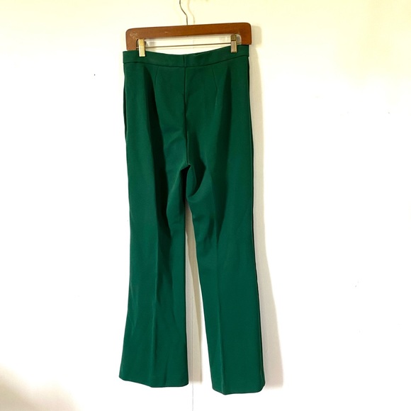 Vintage Alex Coleman Green Leisure Suit 70s Bellbottom Pants Jacket Womens Small - Picture 12 of 14